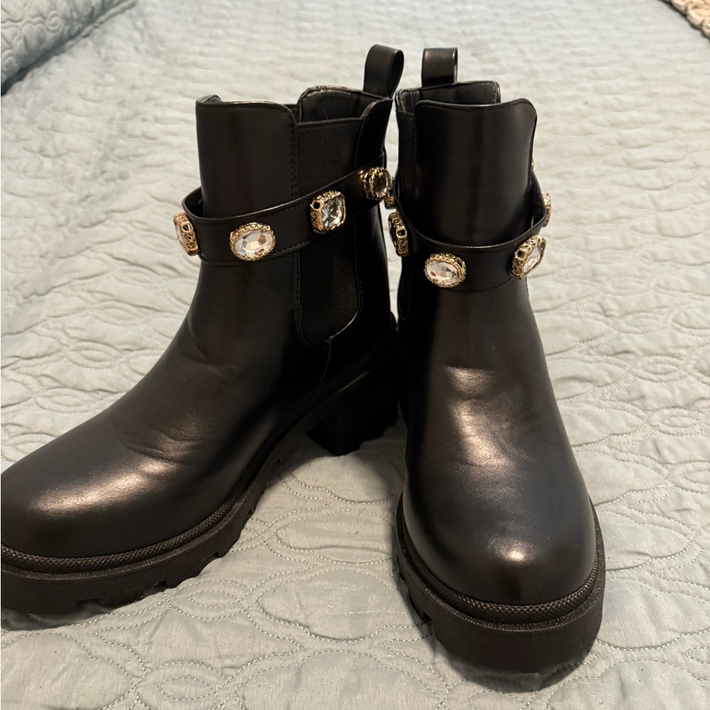 SUGAR Jeweled Booties